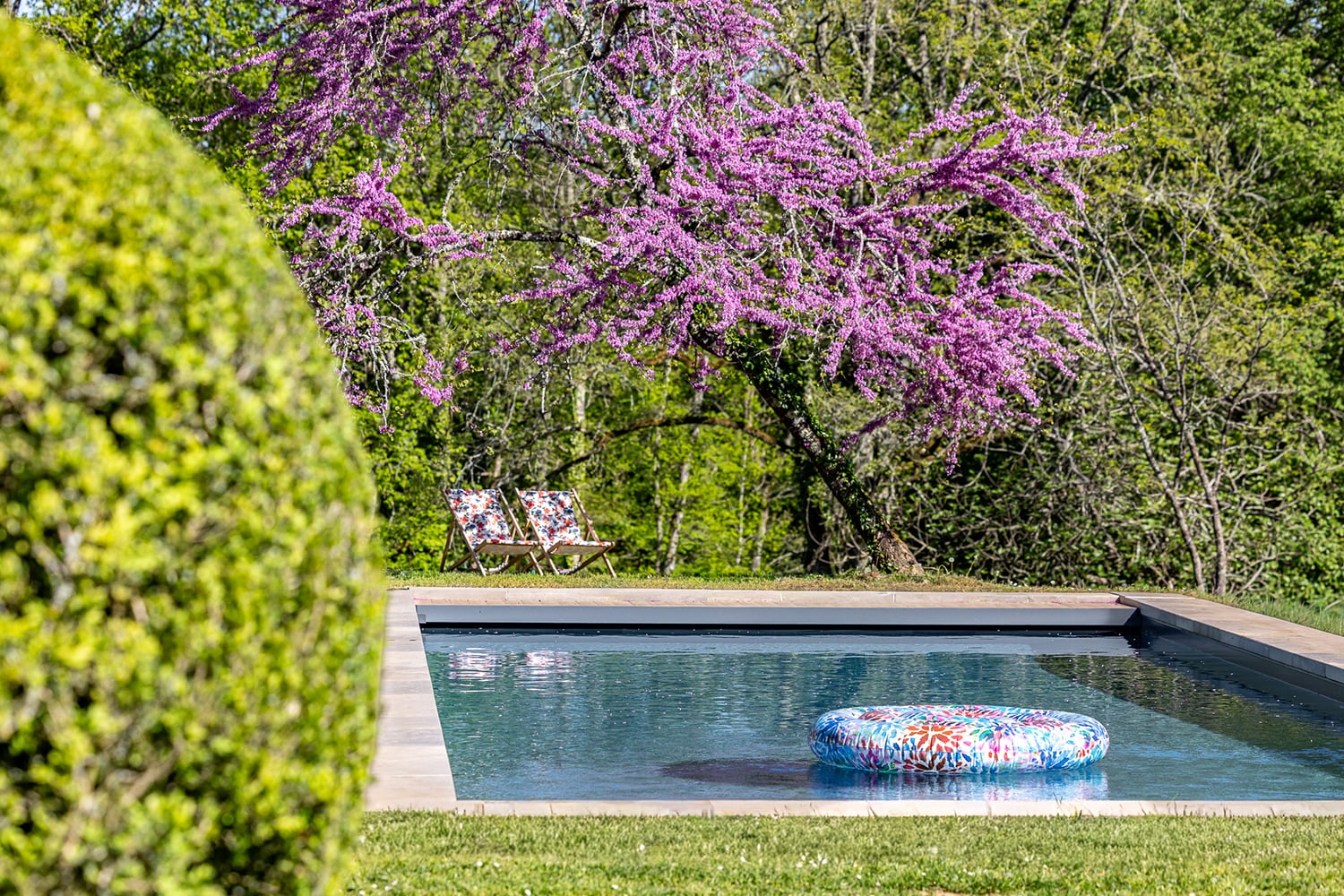 Private heated pool Private heated pool