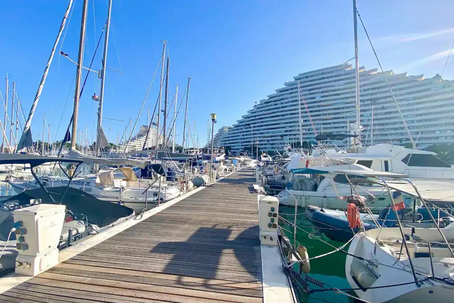 Marina in Villeneuve-Loubet, Provence