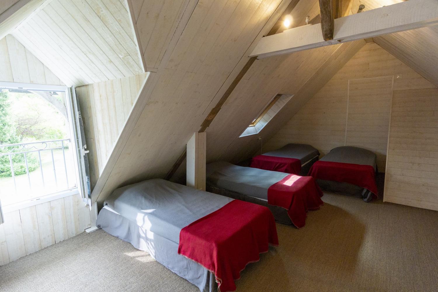 Bedroom | Holiday home in Loire