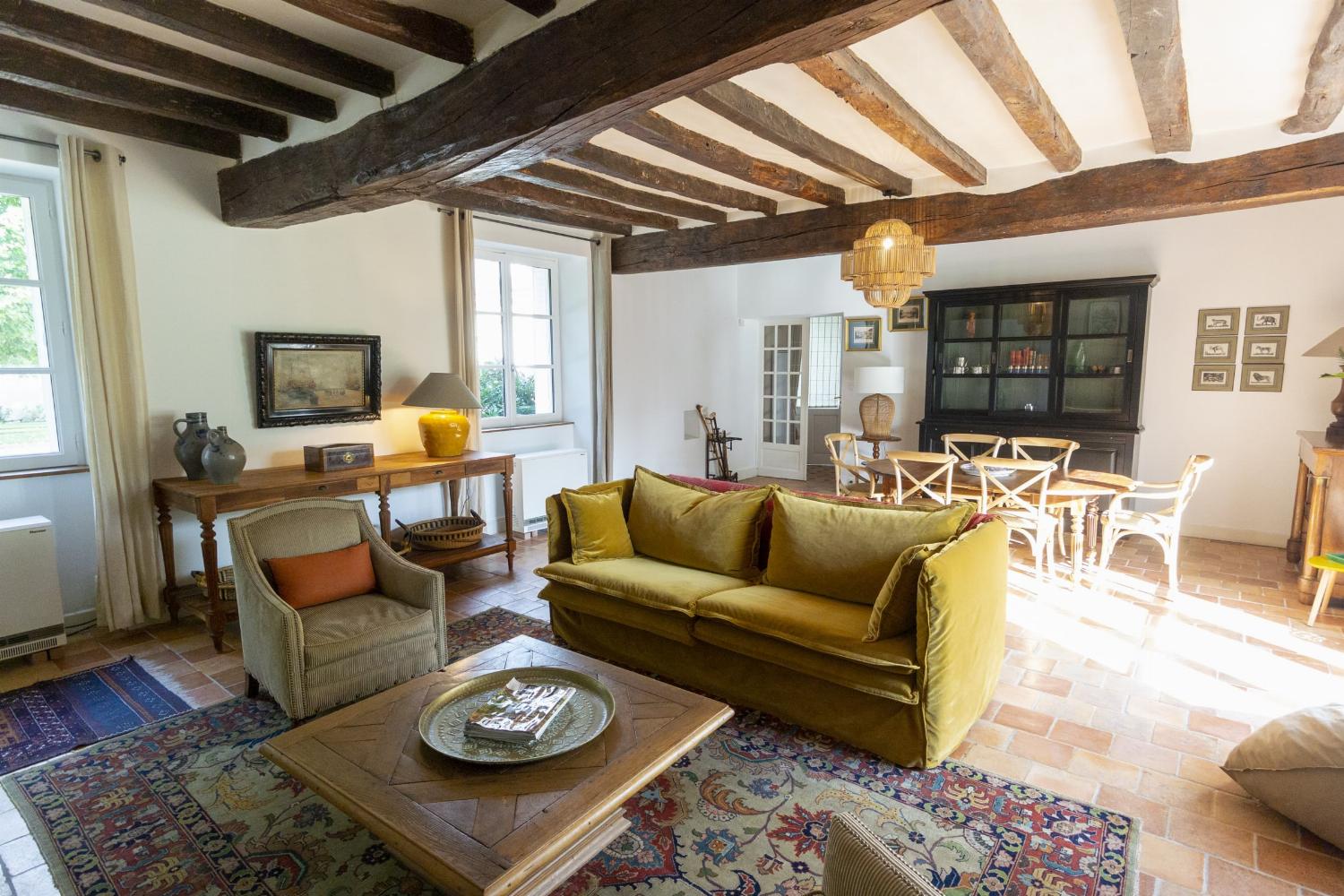 Living room | Holiday home in Loire
