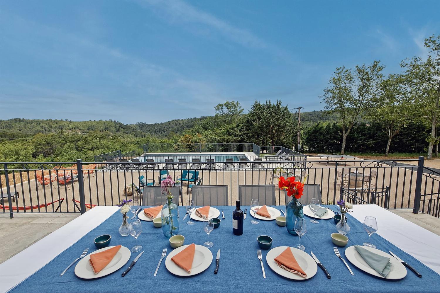 Dining terrace