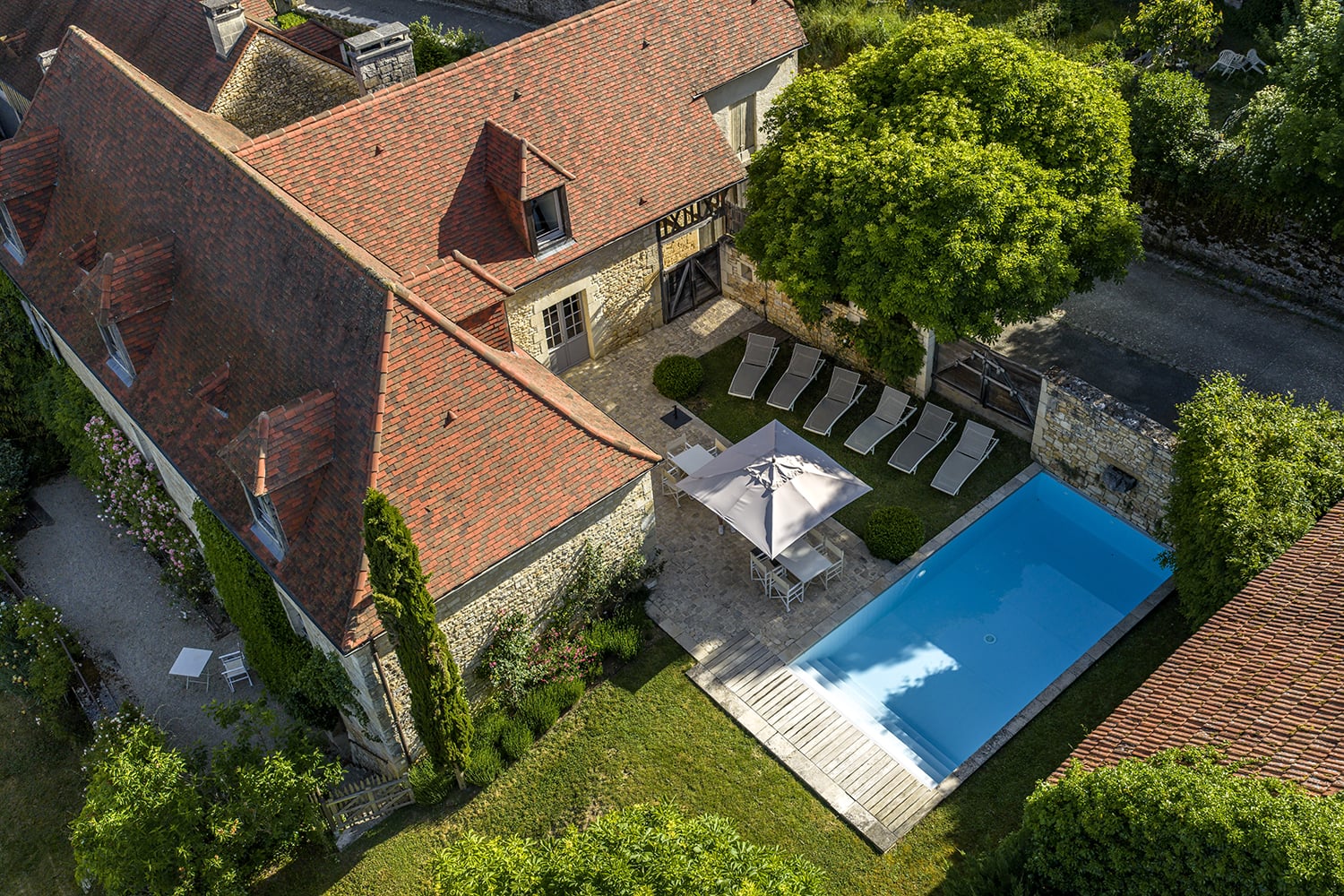 Holiday home in Dordogne with private heated pool