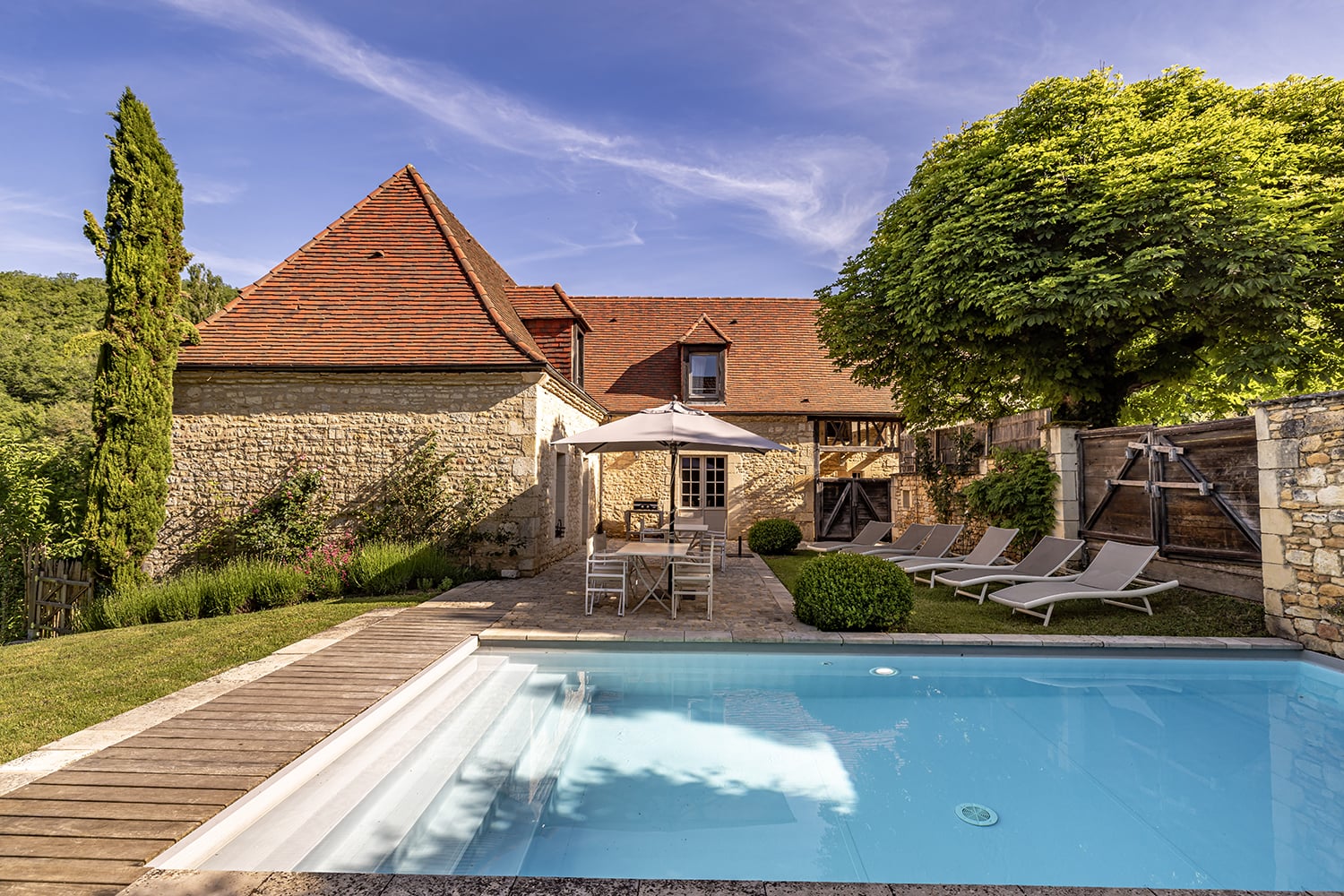 Holiday home in Dordogne with private heated pool