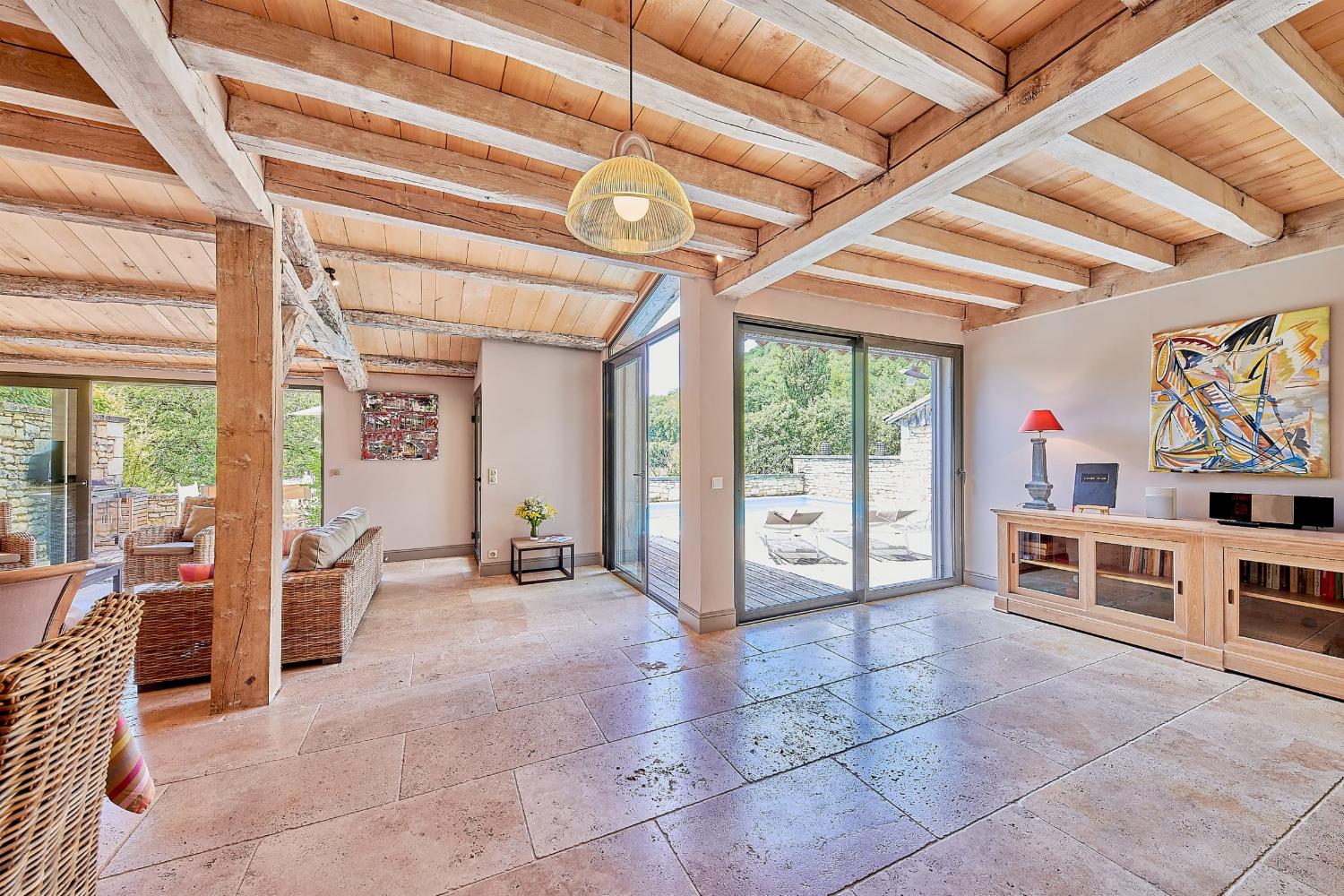 Living room | Rental home in Dordogne
