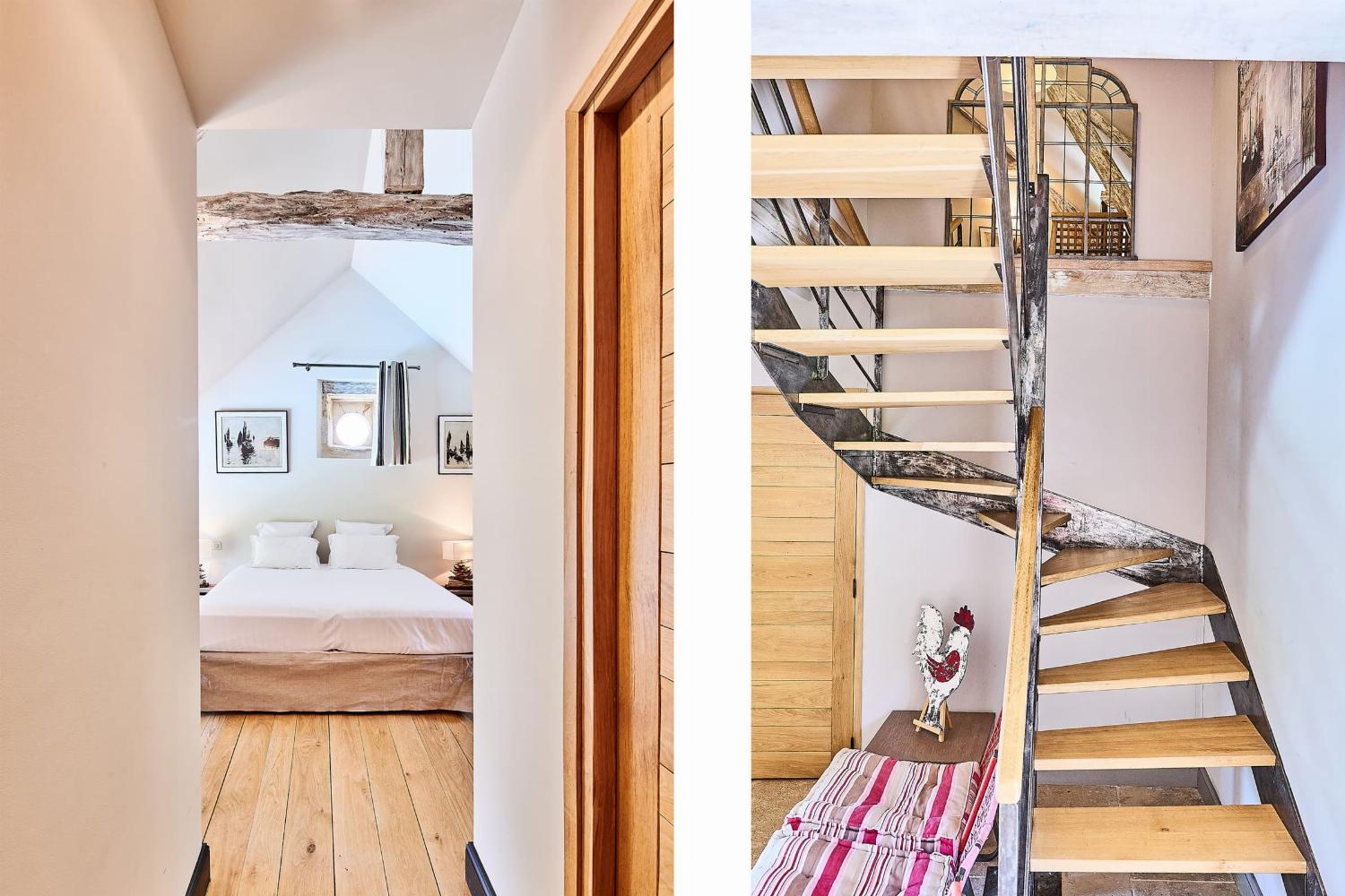 Staircase | Rental home in Dordogne