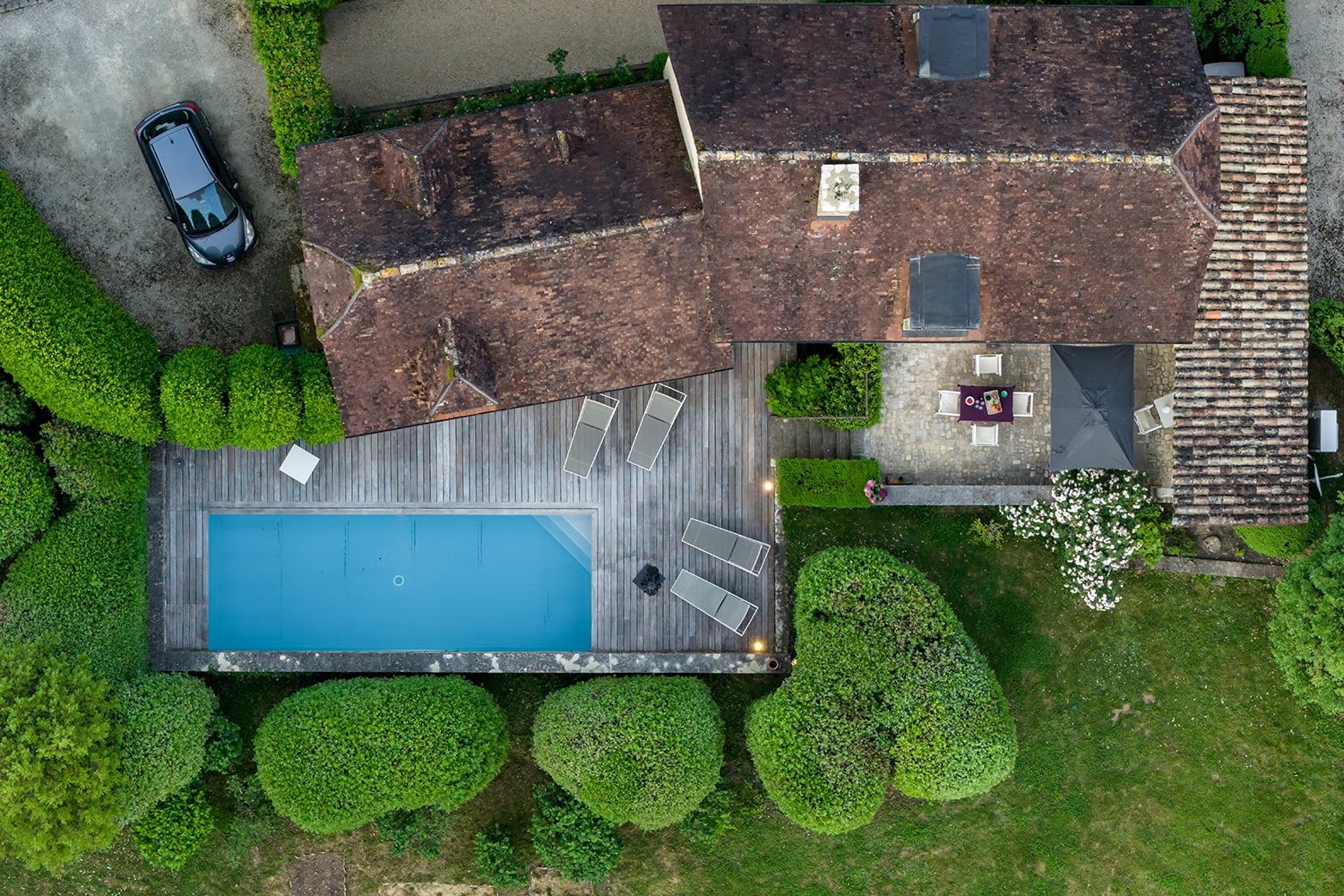 Holiday home in Dordogne with private heated pool
