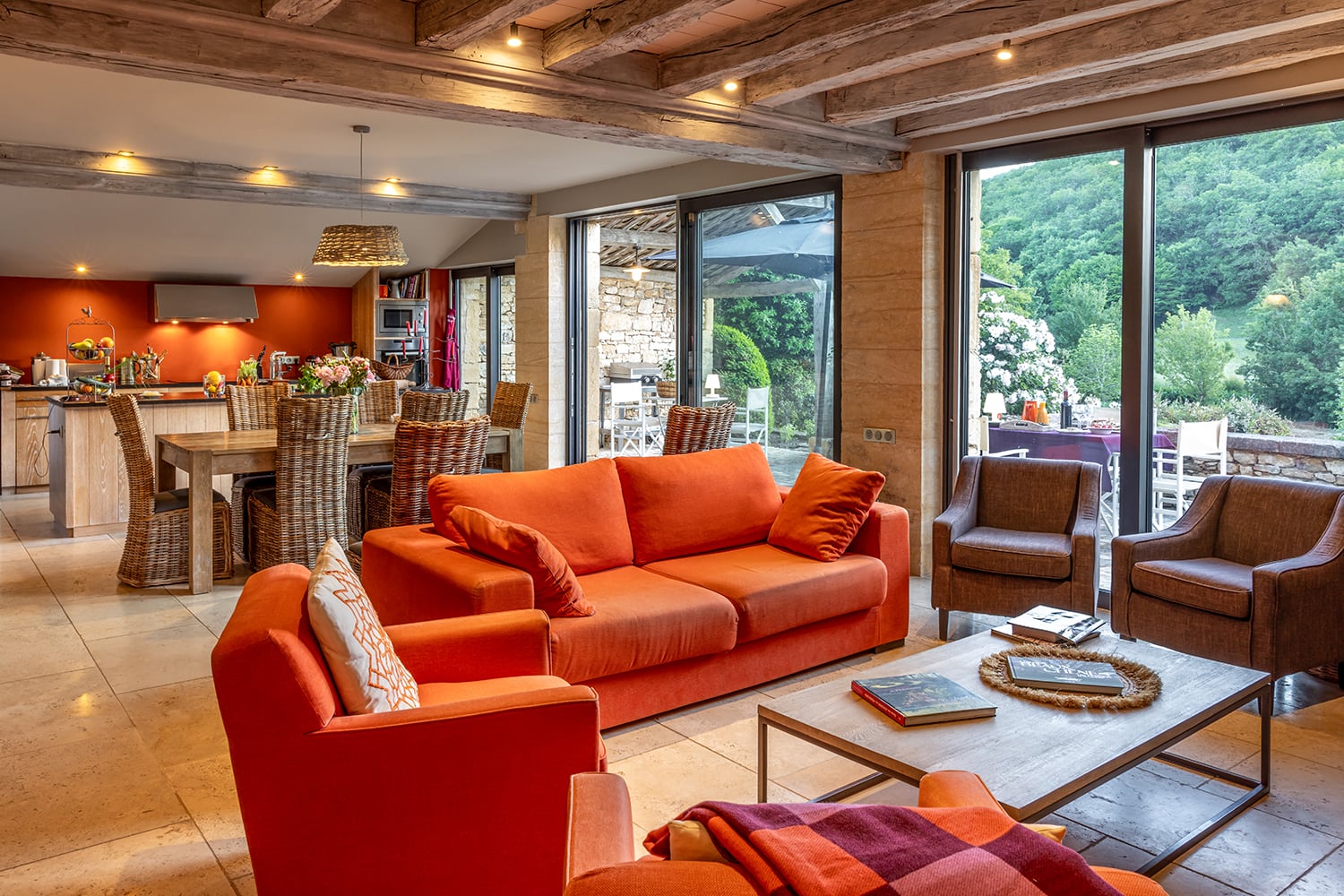Living room | Holiday home in Nouvelle-Aquitaine Living room | Holiday home in Nouvelle-Aquitaine