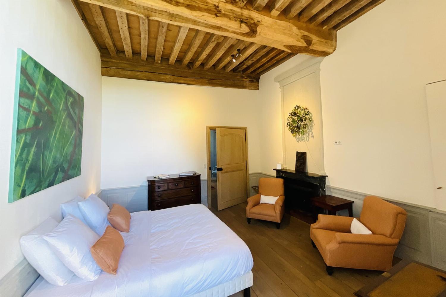 Bedroom | Holiday château in Indre-et-Loire