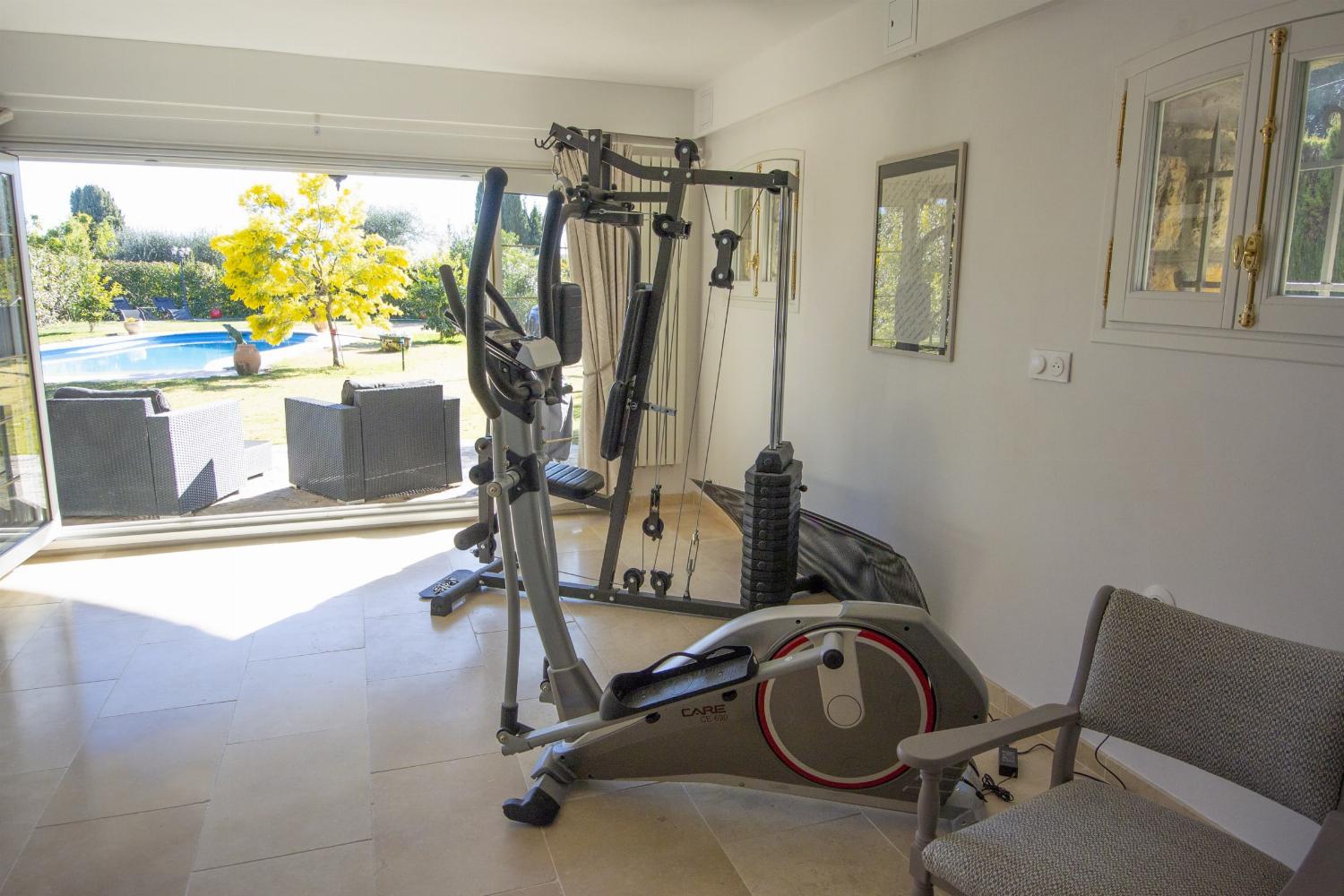 Gym | Holiday villa in Provence