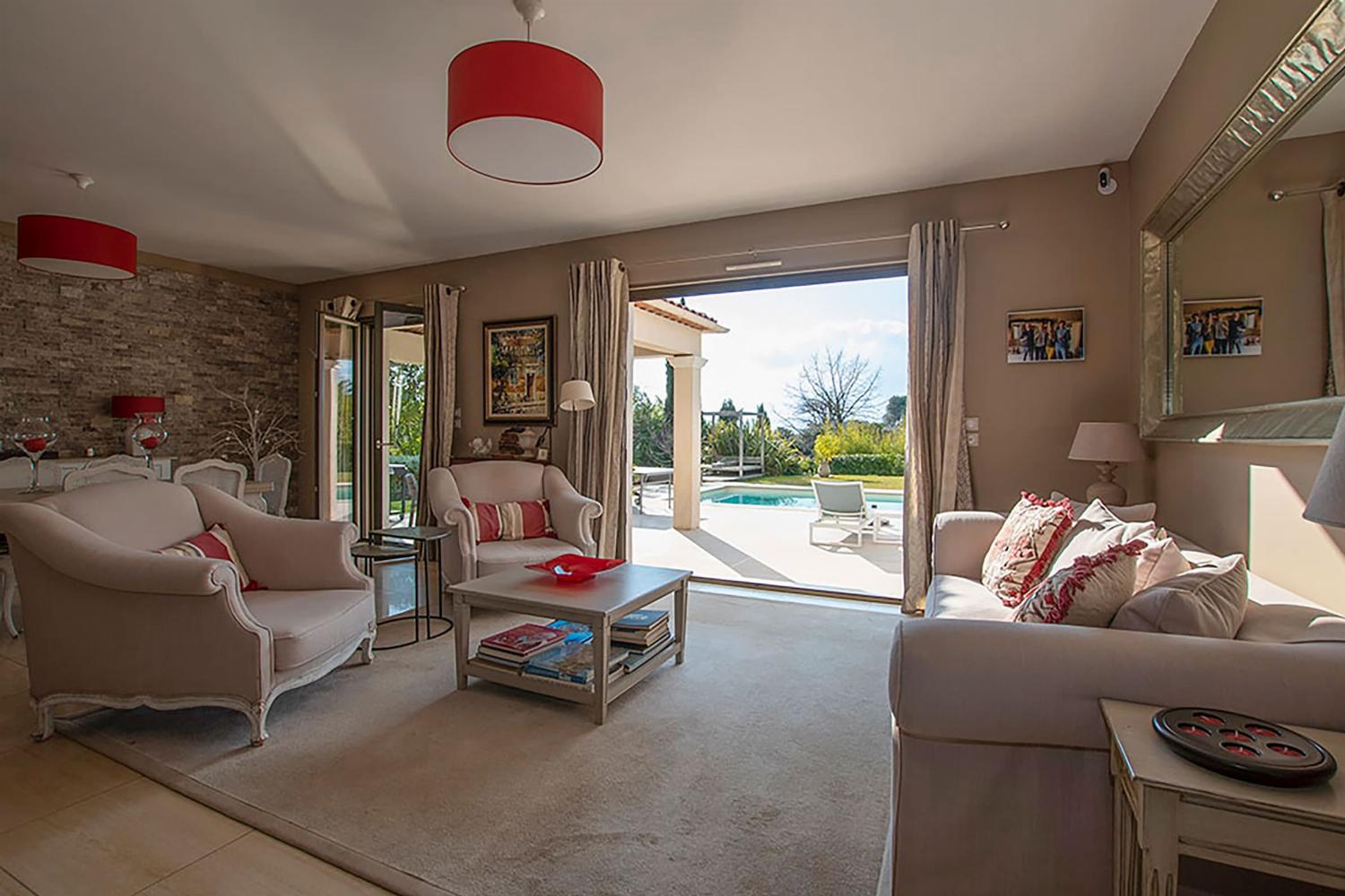 Living room | Holiday villa in Provence