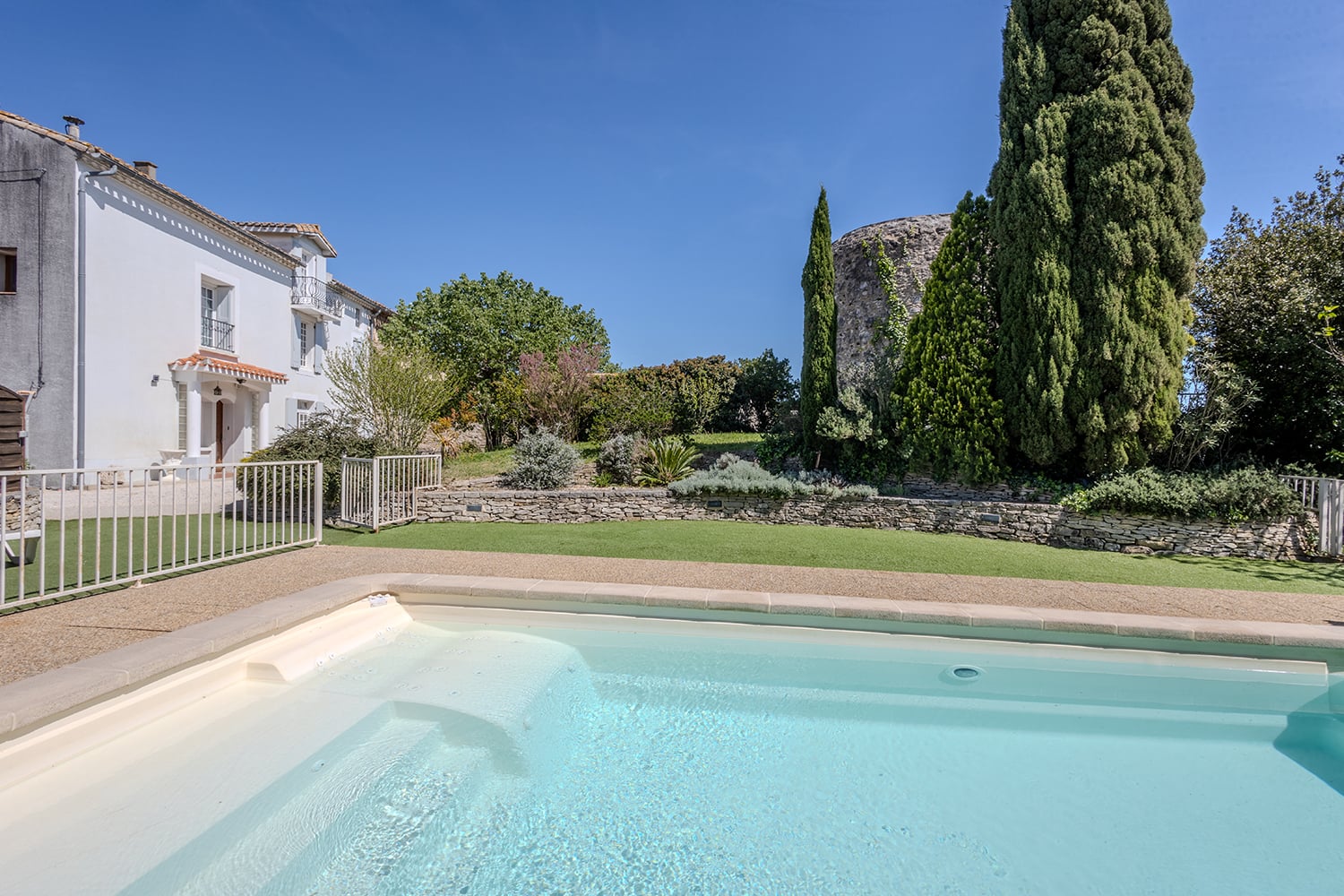 Holiday home in South of France with private heated pool