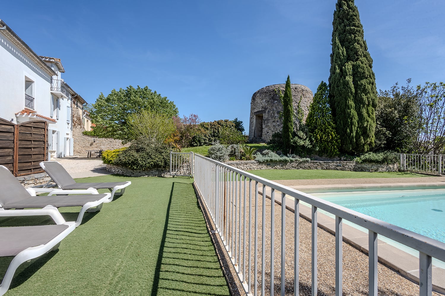 Holiday home in South of France with private heated pool