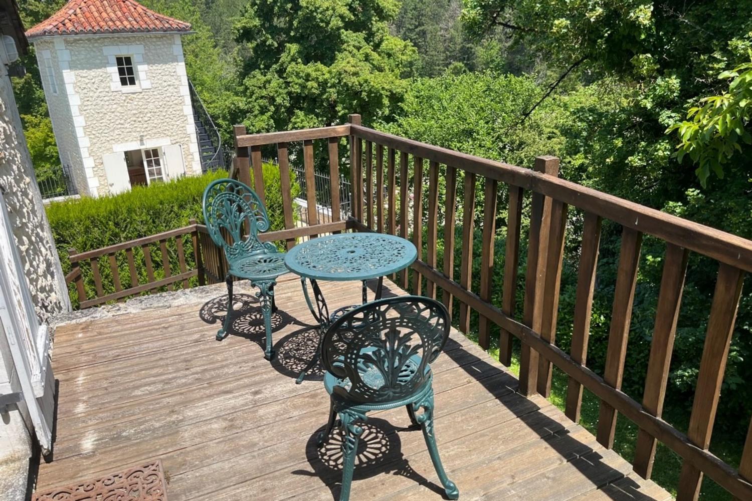 1st floor terrace | Holiday home in Dordogne