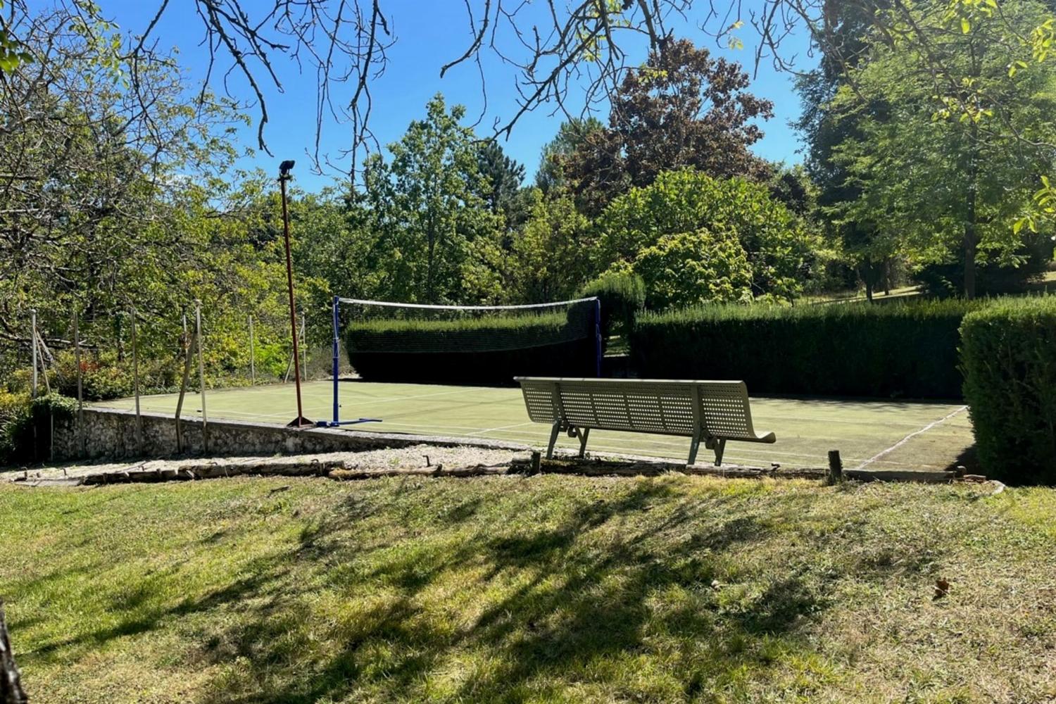 Badminton court