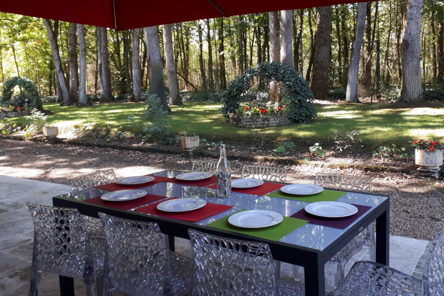 Dining terrace