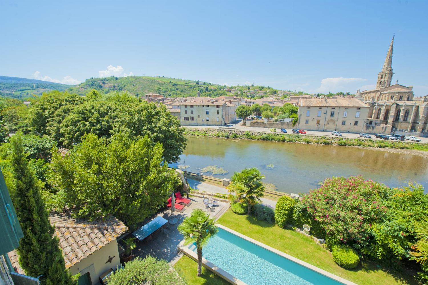 View from window | Rental home in South of France