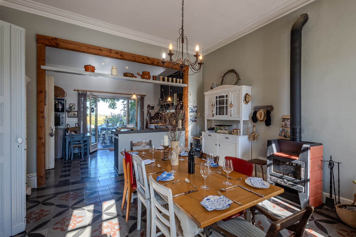 Dining room | Holiday home in Le Somail Dining room | Holiday home in Le Somail