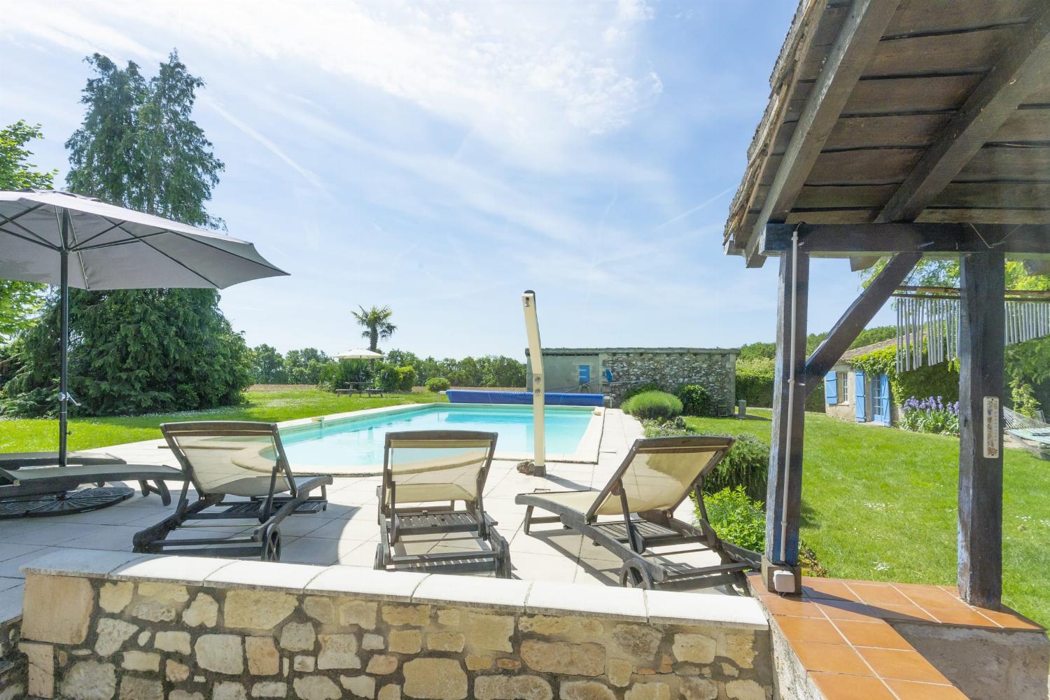 Private pool and terrace