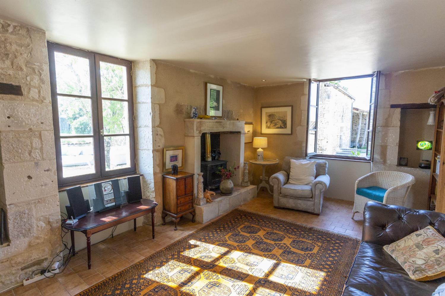 Living room | Holiday accommodation in Charente