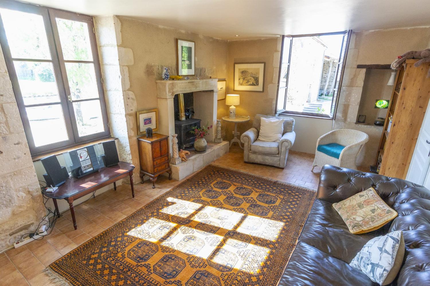 Living room | Holiday accommodation in Charente