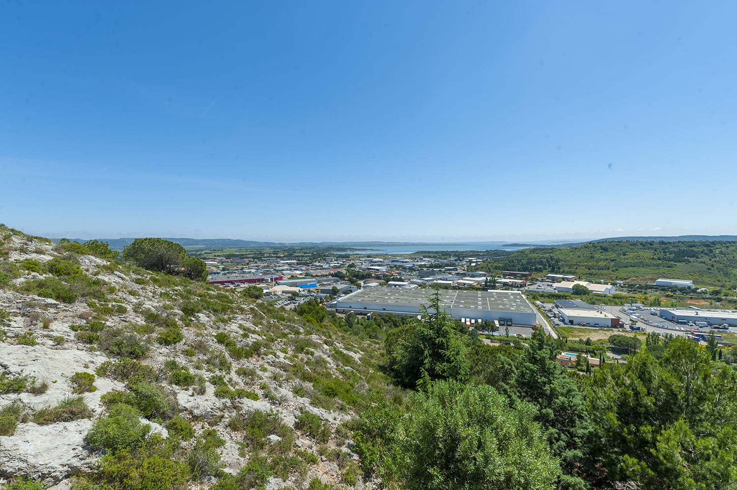 View in the South of France