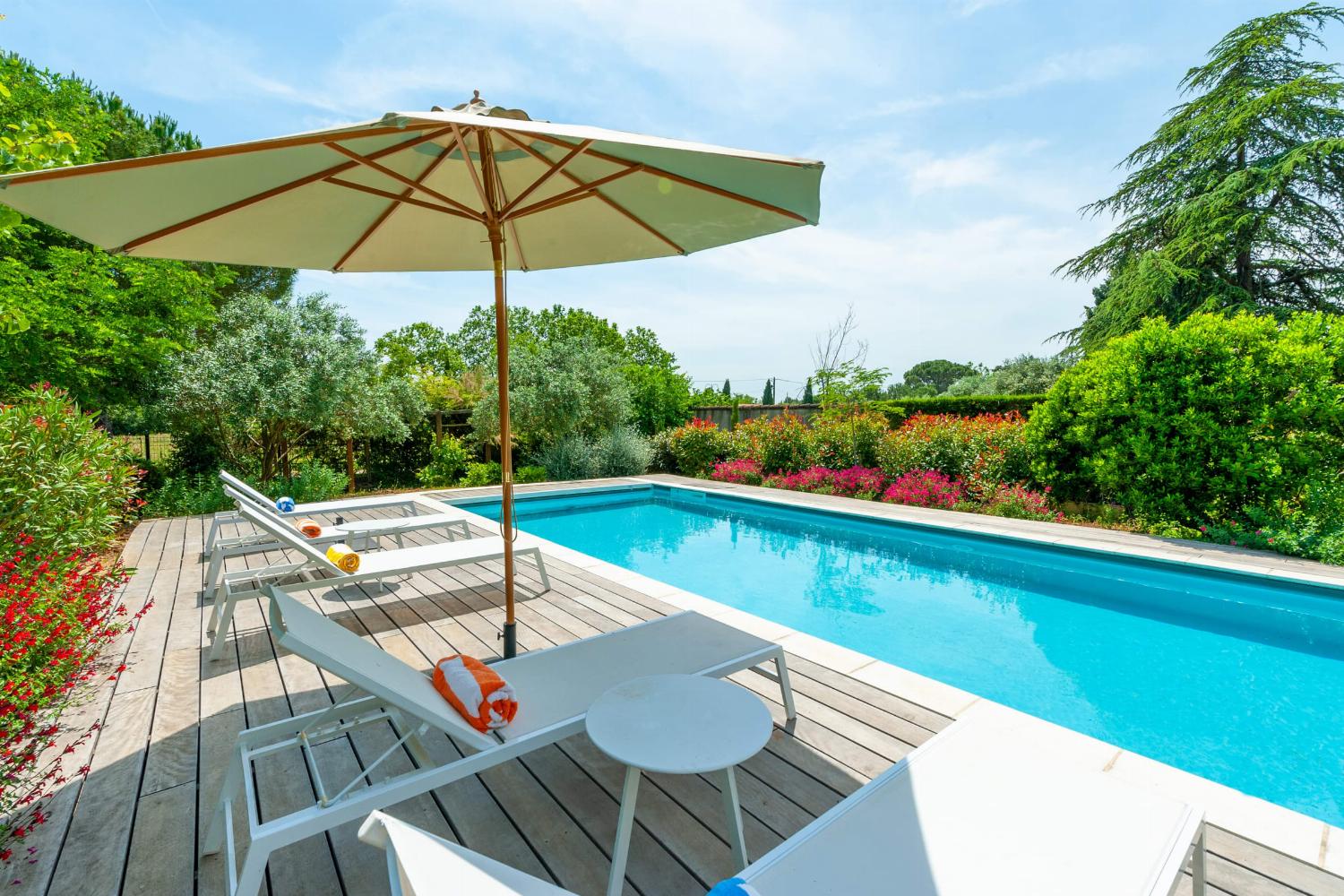 Private pool and terrace