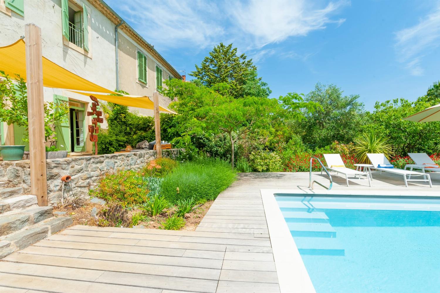 Private pool and terrace