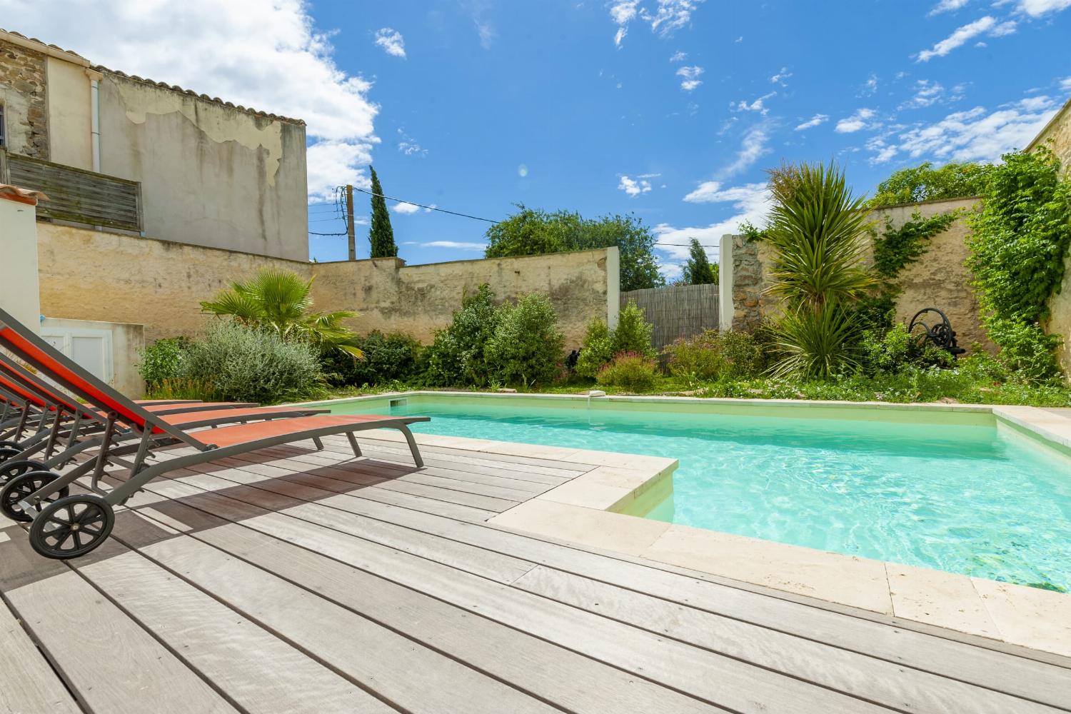 Private pool and terrace