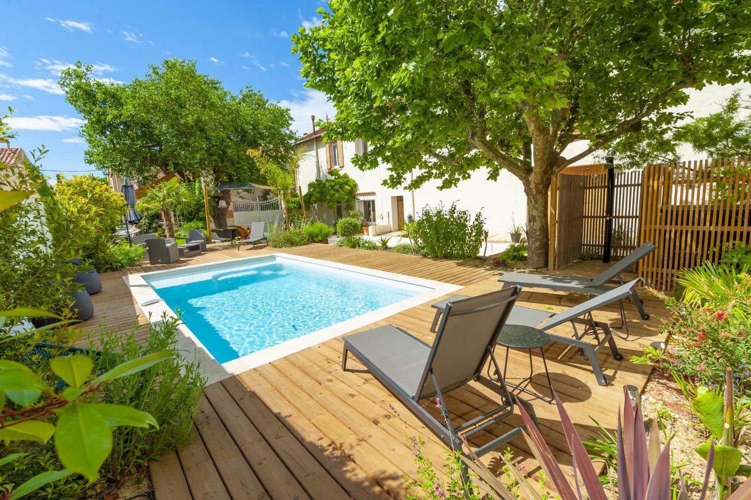 Private pool and terrace