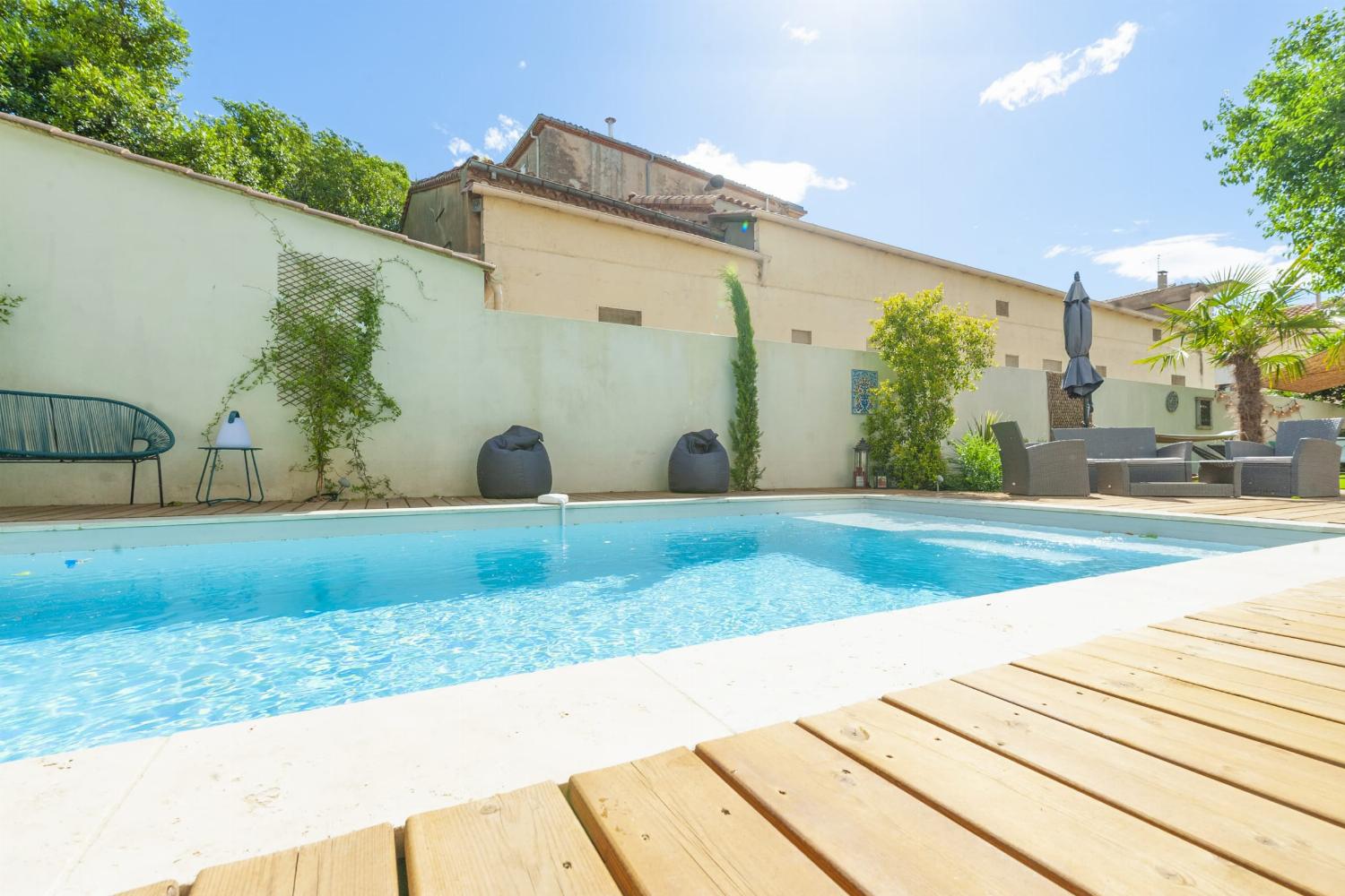 Private pool and terrace