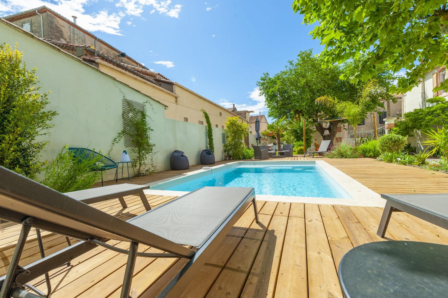 Private pool and terrace