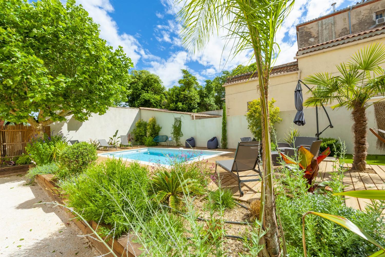 Private pool and terrace