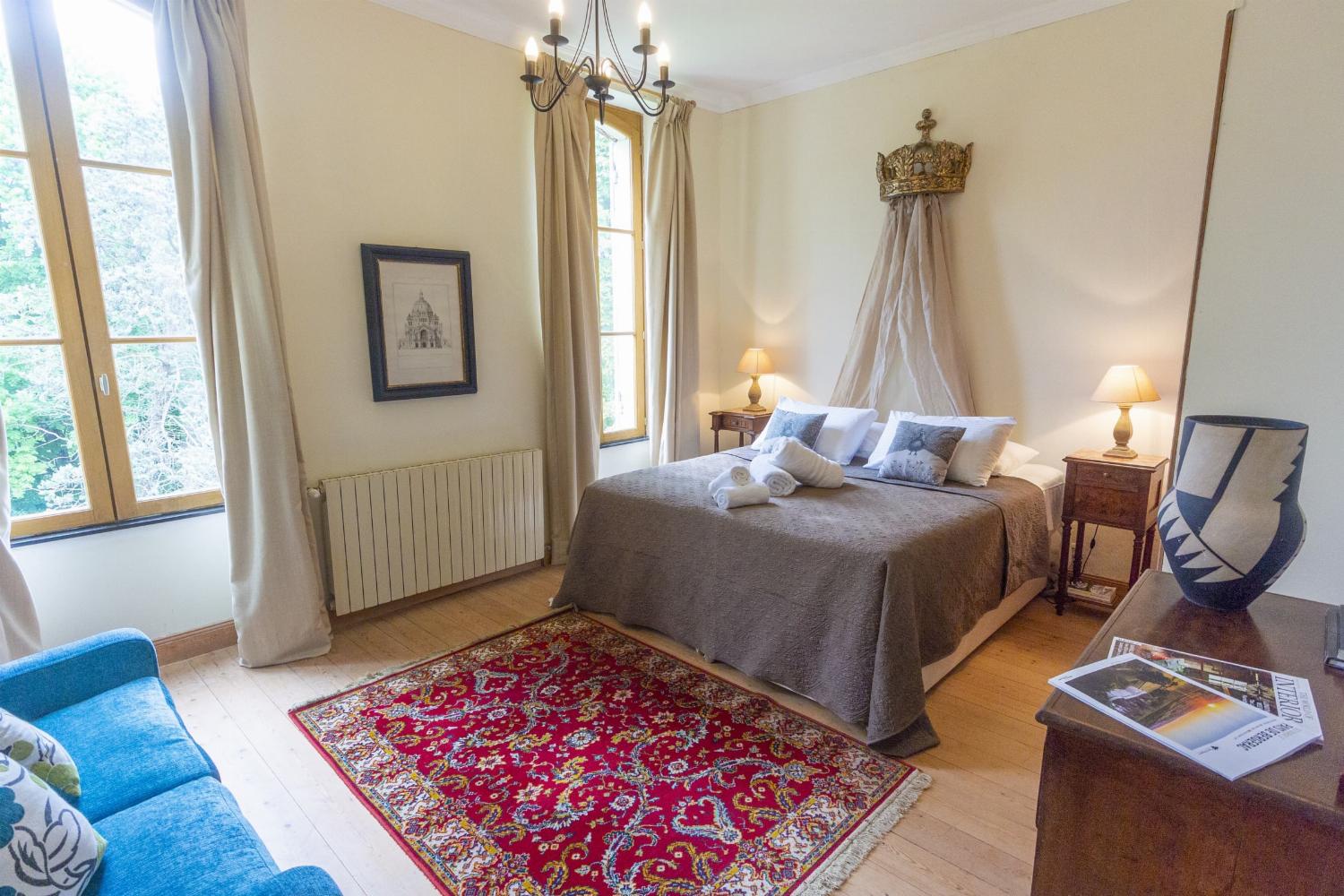Bedroom | Holiday château in Lot-et-Garonne