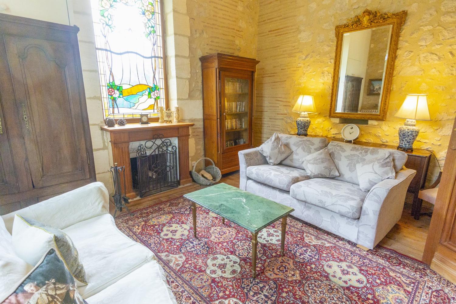 Living room | Holiday château in Lot-et-Garonne