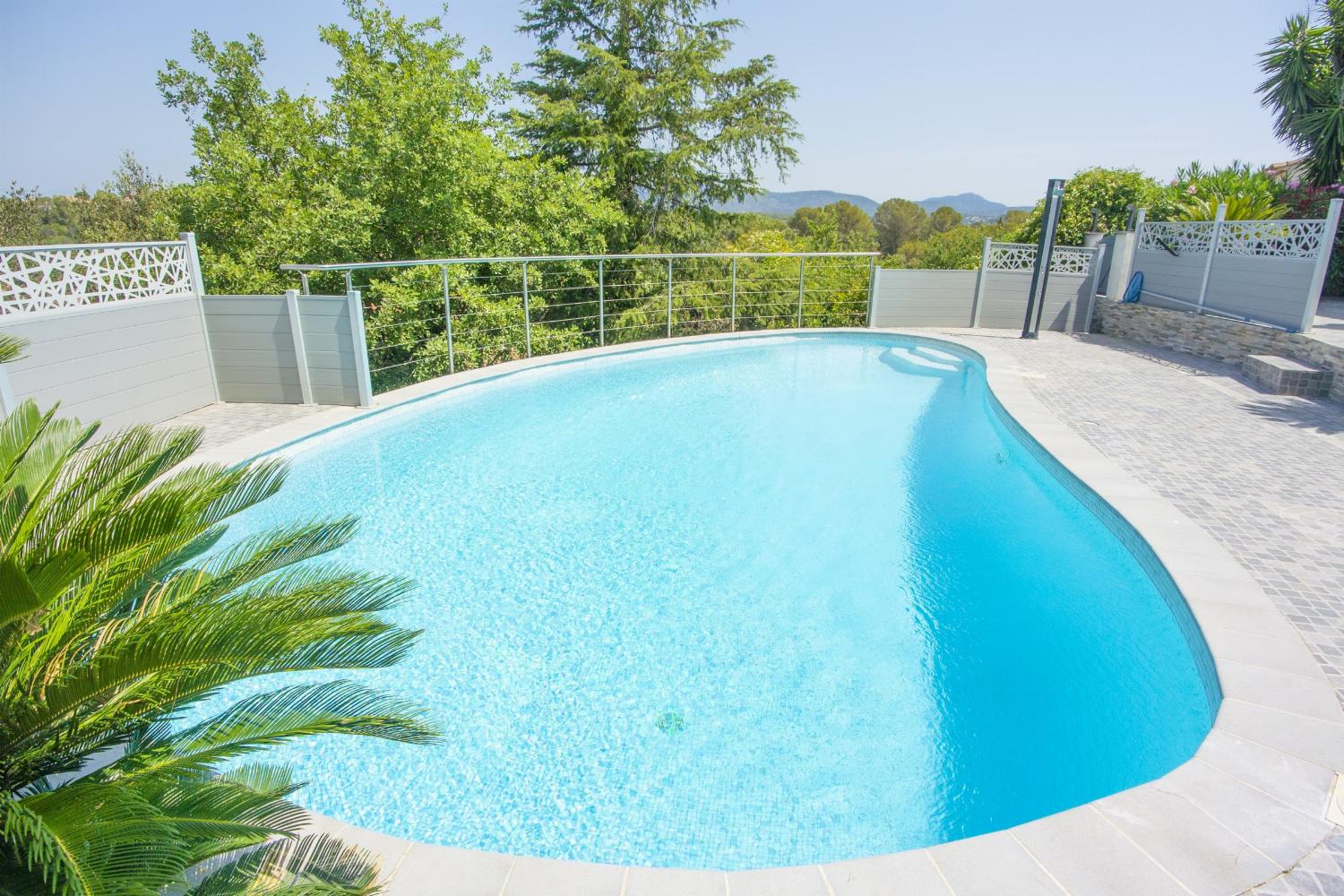 Private pool and terrace