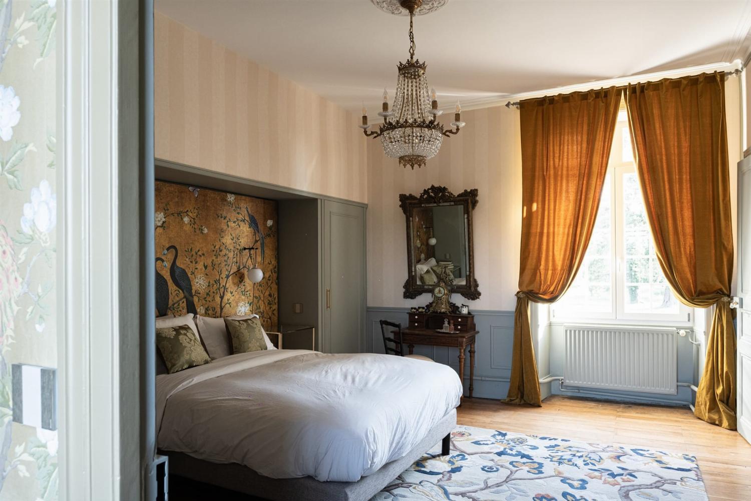 Bedroom  | Holiday château in Indre-et-Loire