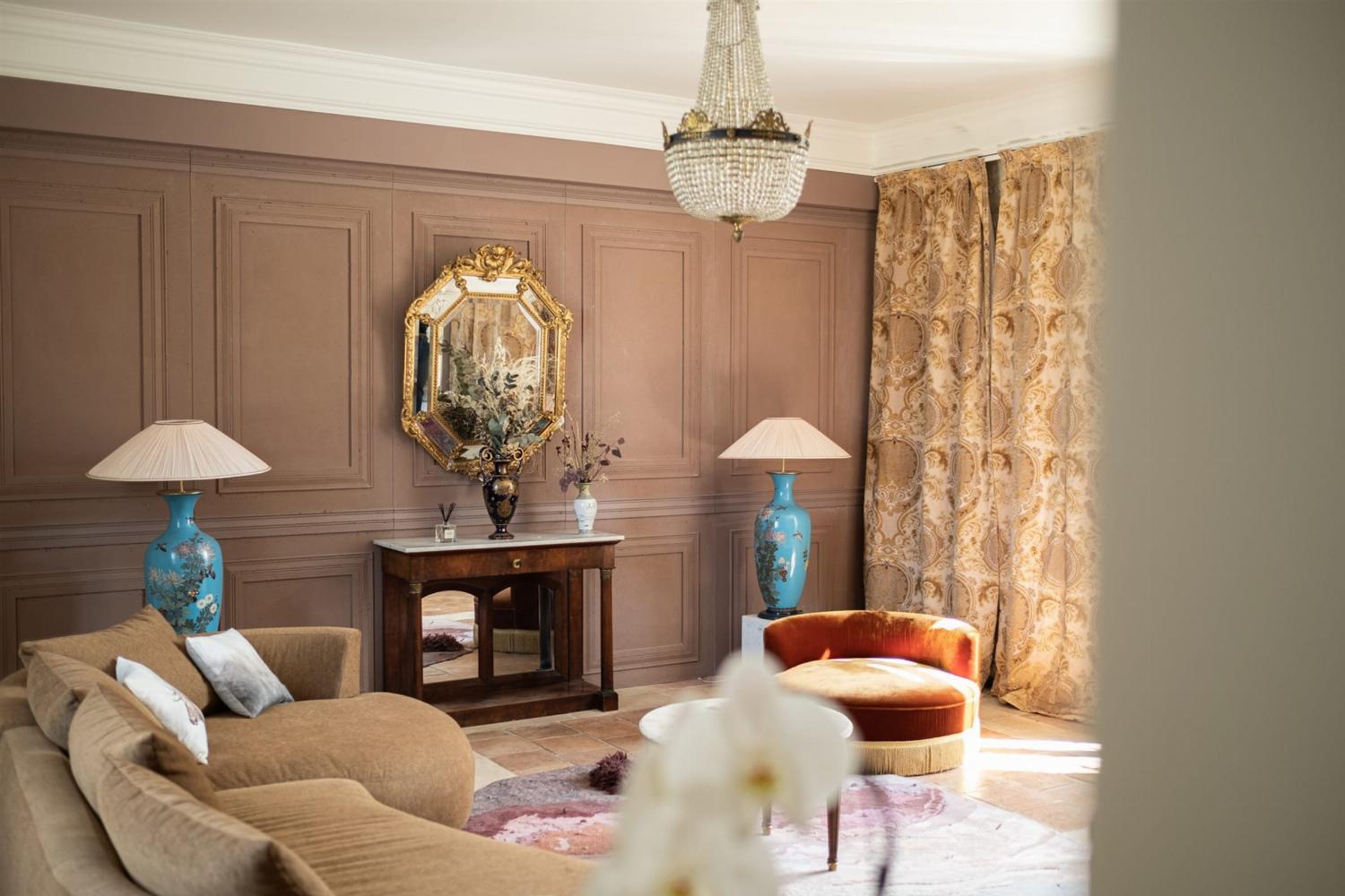 Sitting room | Holiday château in Indre-et-Loire