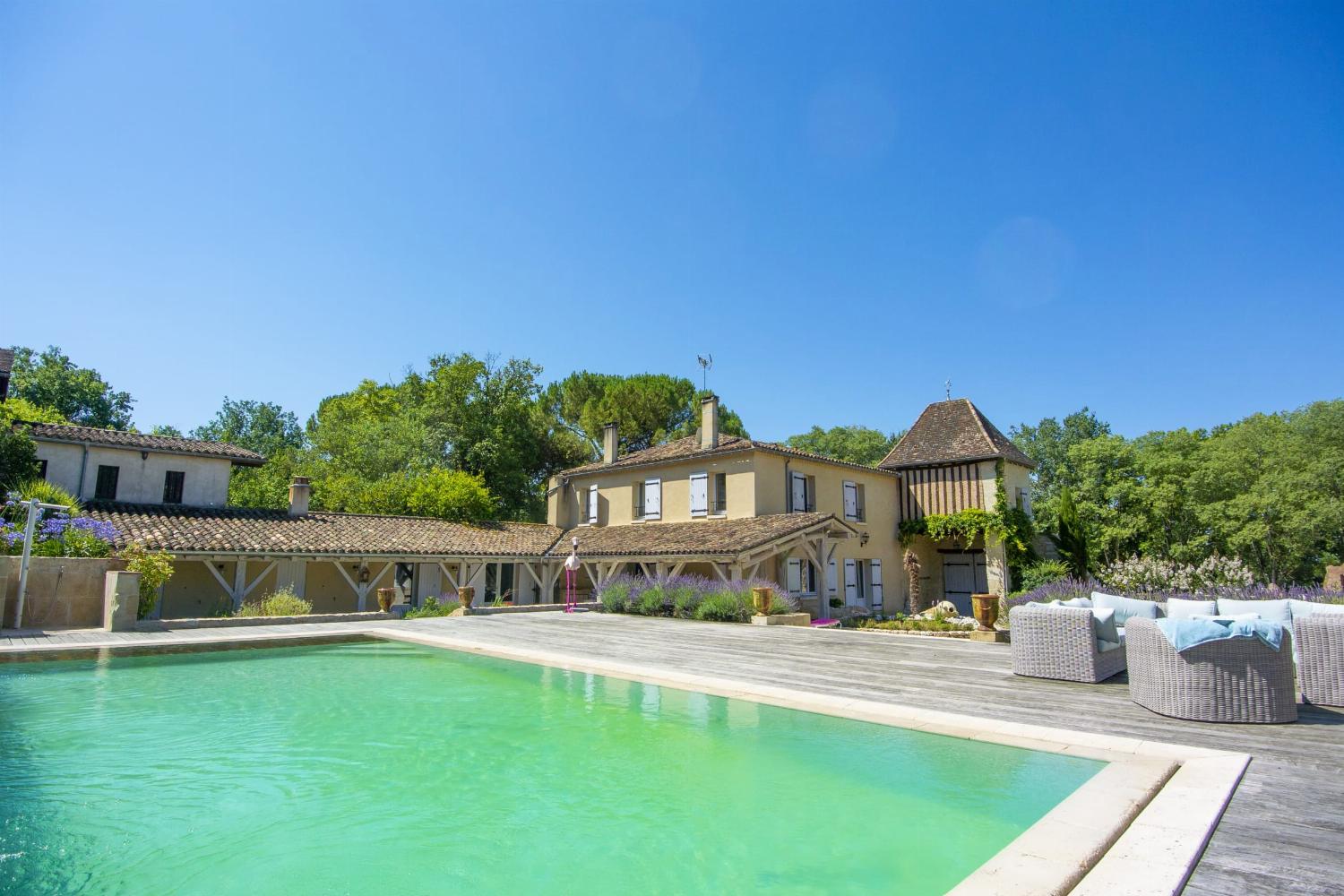 Holiday home in Nouvelle-Aquitaine with private heated pool
