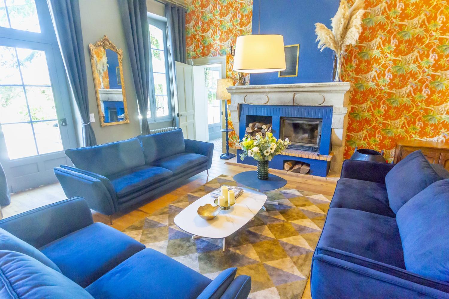 Living room | Holiday home in Nouvelle-Aquitaine
