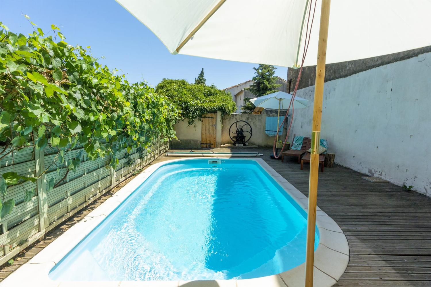 Private pool and terrace