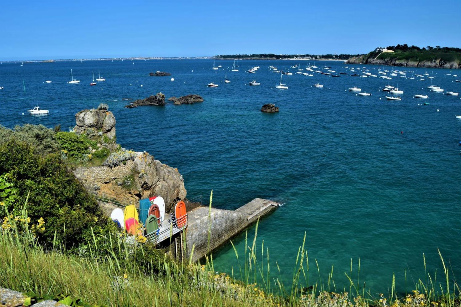 Coast in Brittany