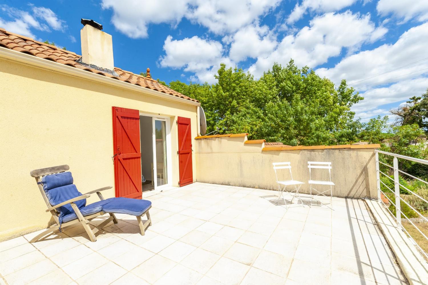 1st floor terrace | Holiday villa in South of France