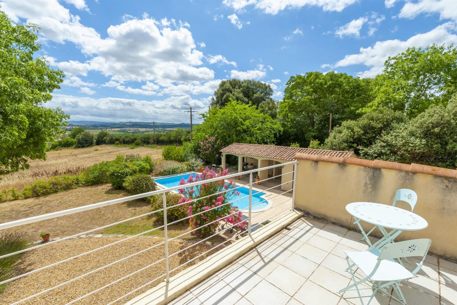 1st floor terrace | Holiday villa in South of France