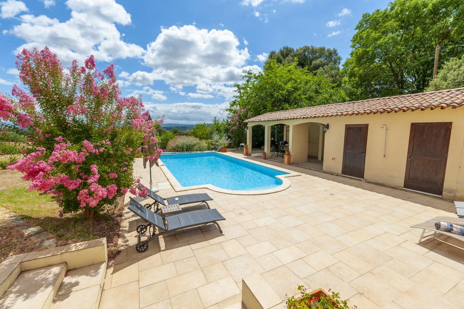 Private pool and terrace