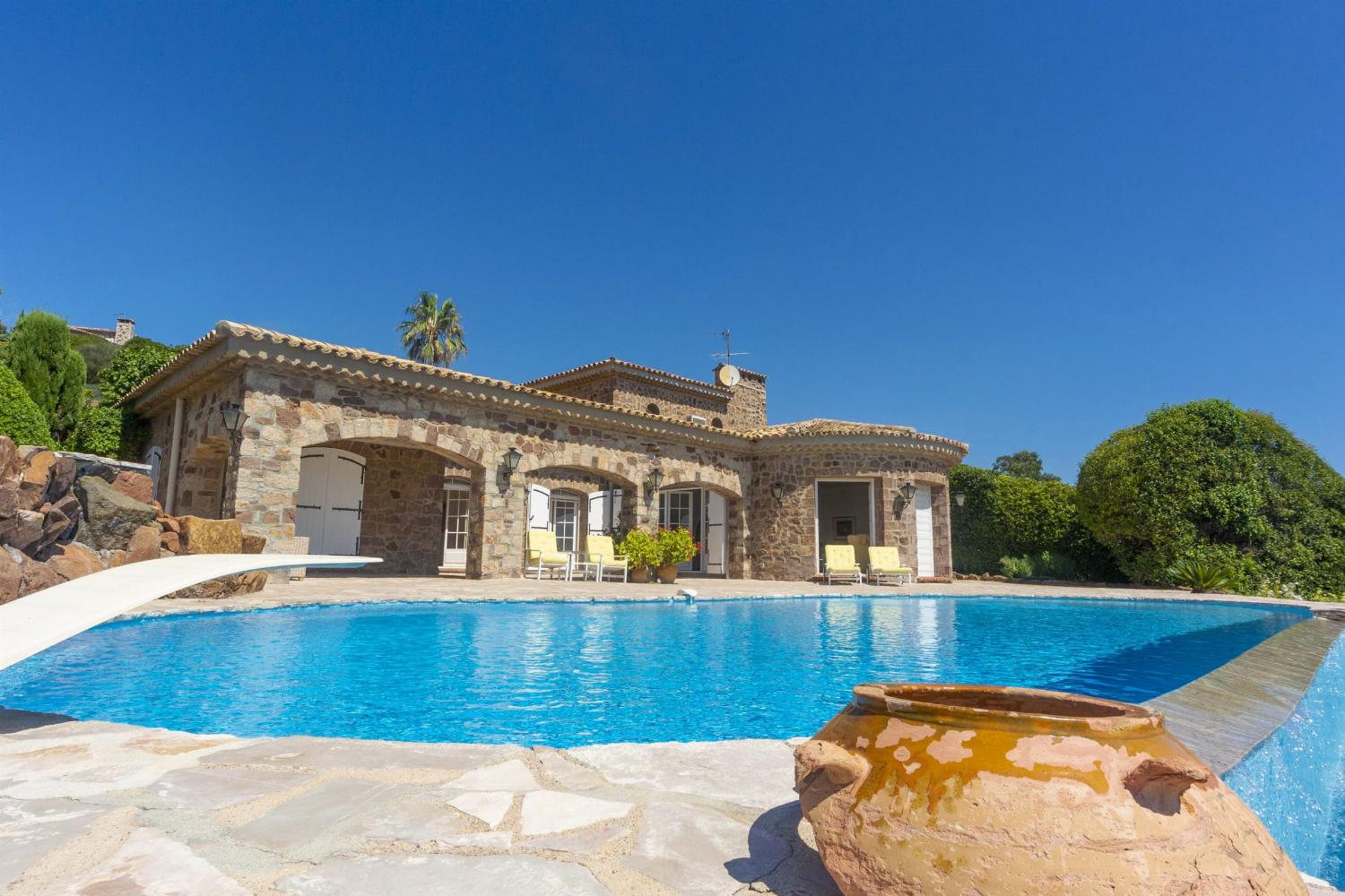 Holiday villa in Le Trayas with private pool