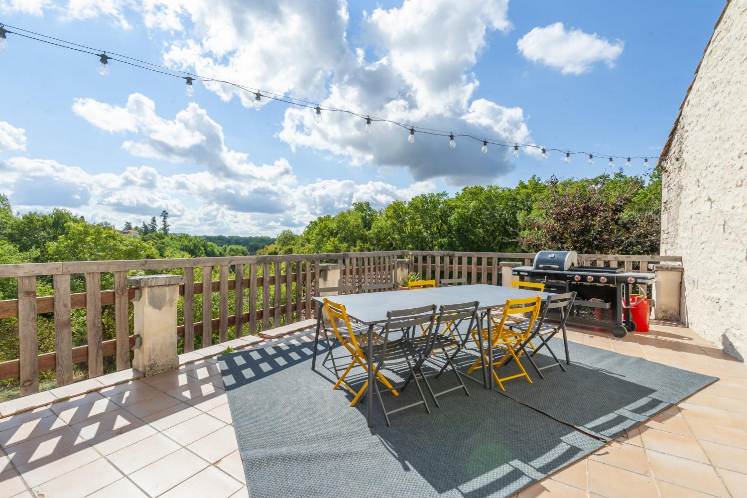 1st floor terrace | Holiday home in the Tarn