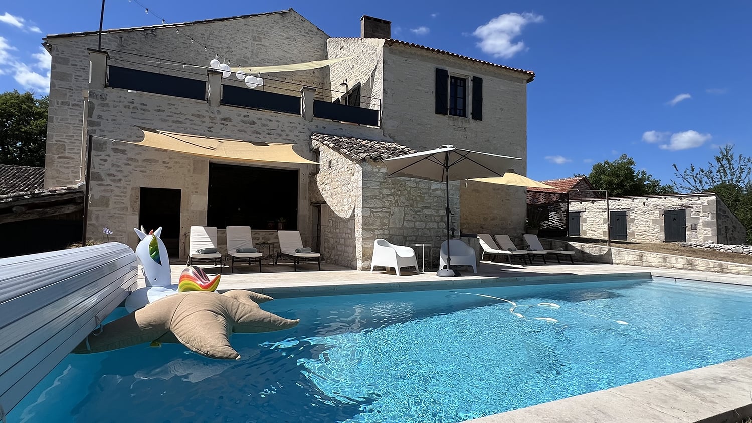 Rental home in Lot with private pool