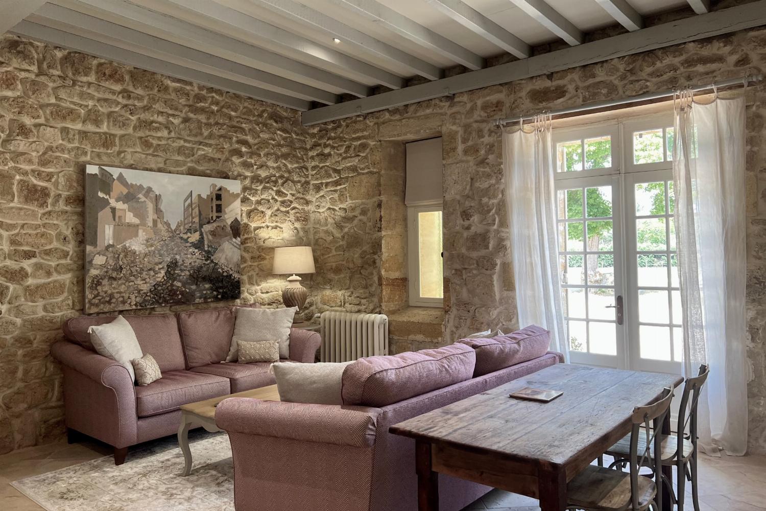 Living room | Holiday apartment in Gironde