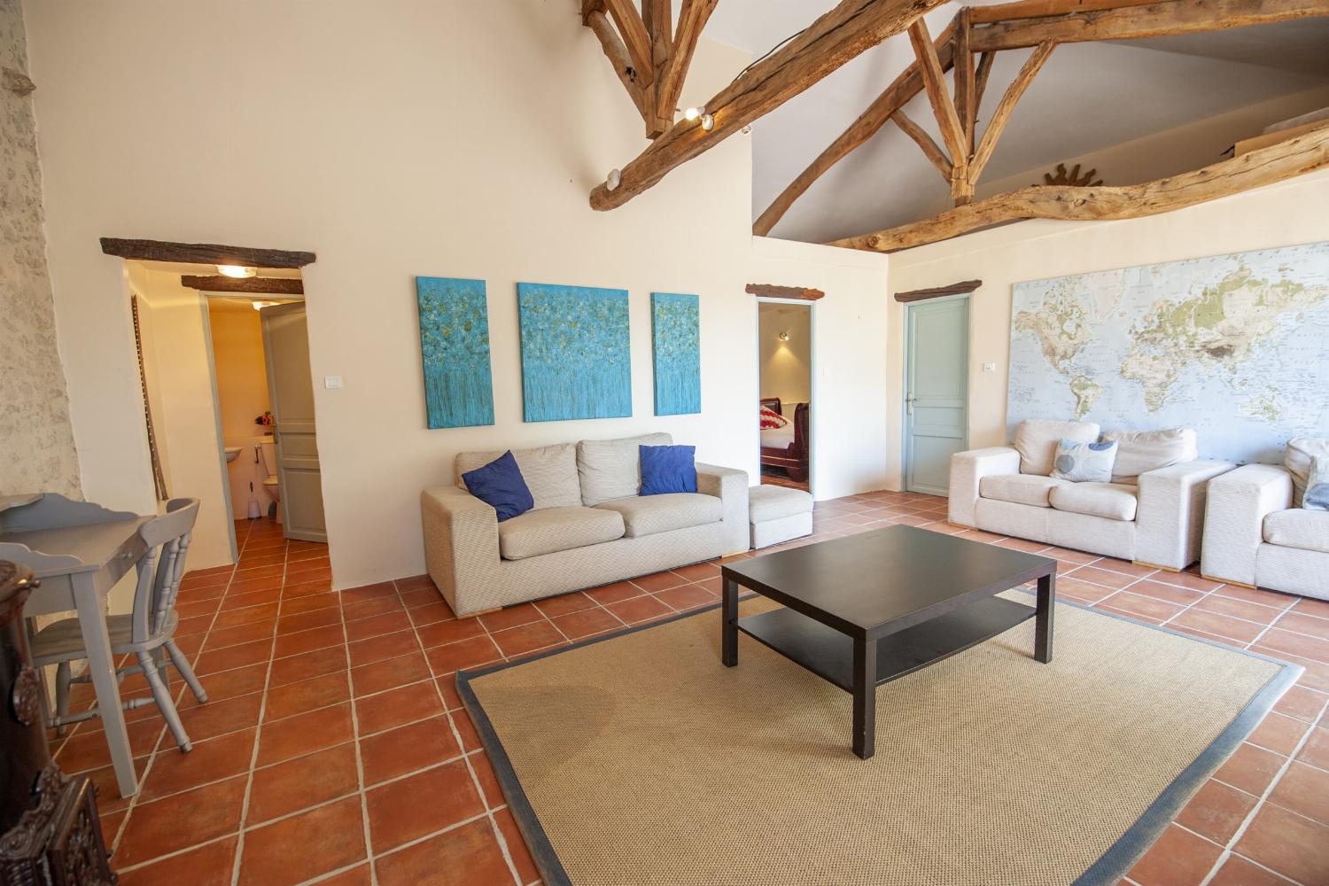 Living room - Garden house | Holiday home in Lot-et-Garonne