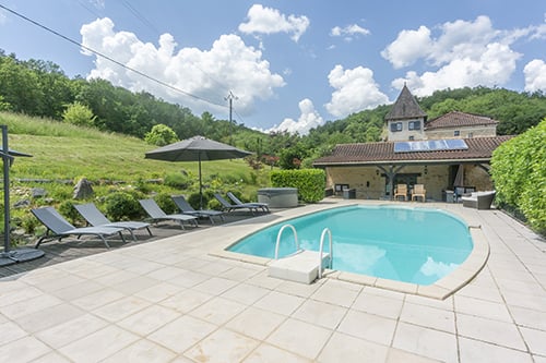 Holiday home in Lot with private pool